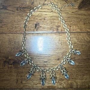 Stella & Dot Gold Statement Necklace